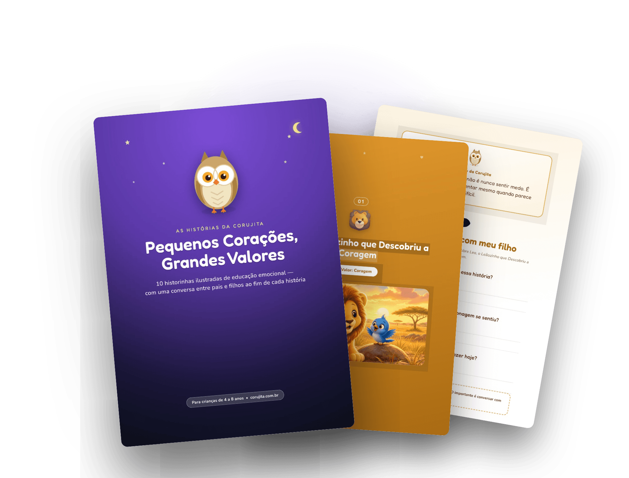 O livro Pequenos Corações, Grandes Valores